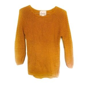 coincidence & chance Sweaters - Coincidence & Chance Gold Metallic Sweater coincidence & chance Sweaters - Coincidence & Chance Gold Metallic Sweater